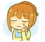 画像:悩むお母さん