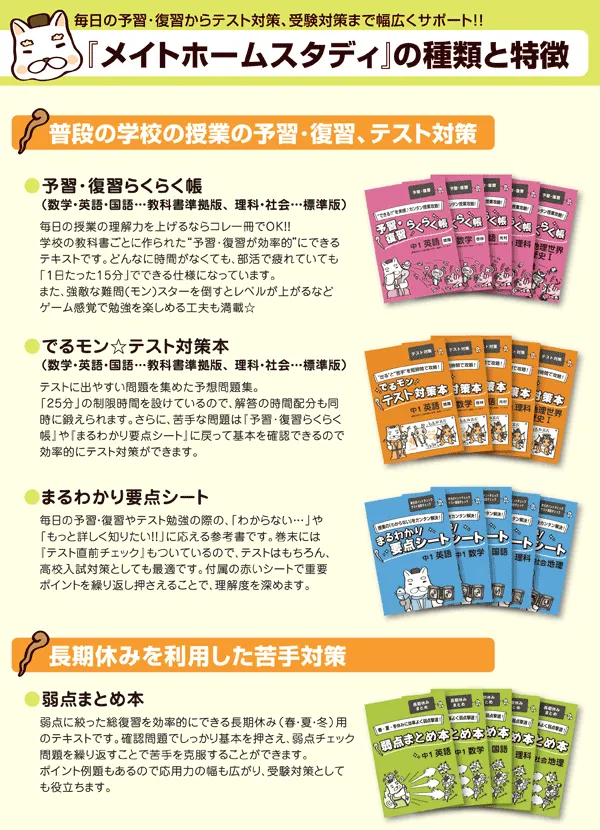 あすなろ 家庭教師 参考書 テキスト 中3 英語 数学 国語 - 参考書